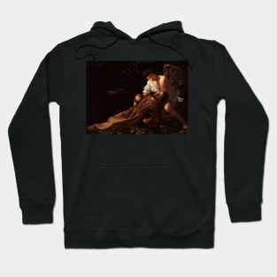 Francis of Assisi in Ecstasy - Michelangelo Merisi da Caravaggio Hoodie